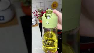 olive oil spray bottlecan also be poured 👍🫰✨️🌷 2 in 1 olive oil Dispenser Bottle cooking [upl. by Zetes]