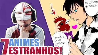 7 ANIMES E MANGÁS COM ENREDOS ESTRANHOS 2 [upl. by Jarin]