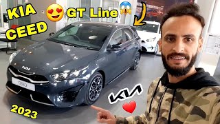 أجي تشوف آخر كيا سيد سيارة شبابية رائعة و عصرية KIA CEED GT LINE 2023 REVIEW MAROC [upl. by Weikert]