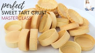 HOW TO MAKE A PERFECT TART CRUST FROM SCRATCH  WATCH THIS BEFORE YOU BAKE THEM [upl. by Dnaloy76]