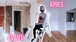 RÉNOVATION EXTRÊME  Lincroyable transformation des petites chambres  AvantAprès Timelapse [upl. by Etem321]