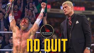 Cody Rhodes Doesnt Cry Adam Copeland Doesnt Quit  Spotlight 321 [upl. by Amik]