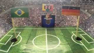 Semifinales  La predicción del Ratón Mundialista Alemania  Brasil Mundial Brasil 2014 [upl. by Ahselat992]