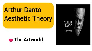 Arthur Danto Aesthetic Theory in hindiurdu [upl. by Treble]