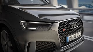 Audi RS Q3 2015 Engine detail [upl. by Neelrihs]