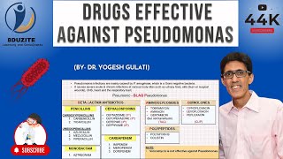 How To Remember Drugs Effective Against Pseudomonas In 3 Minutes [upl. by Nehtan]