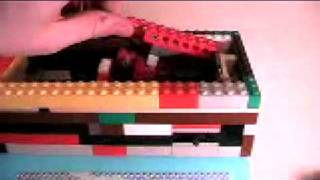 JBs Lego Invention 2  Magnetic triple lock safe [upl. by Nelly]