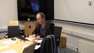 Oskari Kuusela at the conf Wittgenstein Naturalism and Necessity Univ of Bergen Nov 2019 [upl. by Powel]