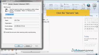 How to change your email password in Windows Live Mail [upl. by Akirdna]