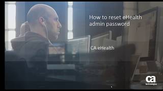 How to reset eHealth admin password [upl. by Susan489]