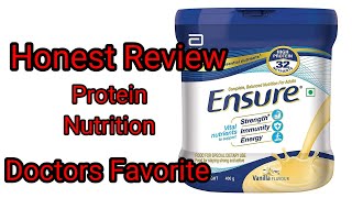 Ensure Protein powder review Benefits amp side effects How to use ensure health drink [upl. by Gnos950]