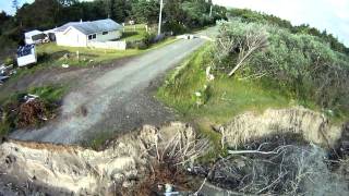 Flying above Washaway Beach in Grayland Washington  HD 720P [upl. by Thar]