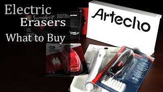 Electric Eraser Review  What to Buy [upl. by Inoek]