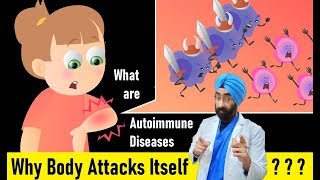 Why Body Attacks Itself  what are Autoimmune Diseases  How to Cure  DrEducation Hindi  Eng [upl. by Marje821]