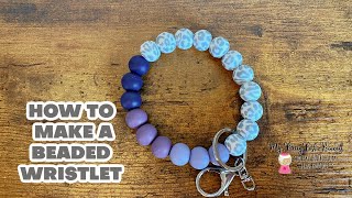 How to Make a Beaded Wristlet [upl. by Kurth]