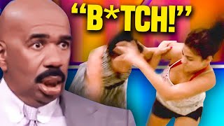 INSANE Fights on Family Feud [upl. by Gnay]