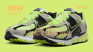 Nike Zoom Vomero 5 VoltSilverBlackWhite MensShoeTrainersSneaker  FB9149701 [upl. by Koerner]