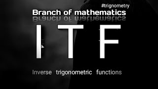 inverse trigonometric functions  formulas  class 12th  dil Mohammad  Haider Ali Khan [upl. by Glynis241]