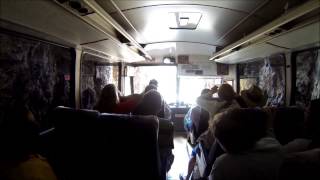 Bus Scrapes Through Tunnel on Needles Highway [upl. by Fuchs901]