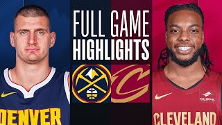 NUGGETS at CAVALIERS  FULL GAME HIGHLIGHTS  November 19 2023 [upl. by Tegan]