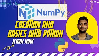 NumPy array Introduction Creation and basics  தமிழில்  Tamil  NPM1  Explained  We amp Data [upl. by Merth]