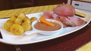 Roast Beef con Salsa al Vino Rosso [upl. by Nowd]