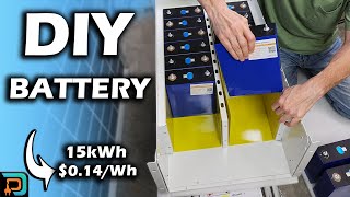 SAVE Thousands  Build your own home solar battery backup [upl. by Acimaj]