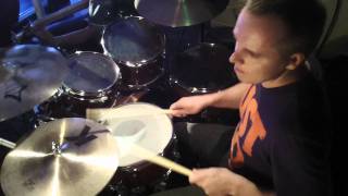 Addams Family Musical  Crazier Than You Pit drum cam by Kai Jokiaho [upl. by Calan]