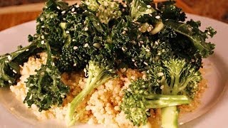 Simple Steamed Broccoli Recipe [upl. by Sihunn805]