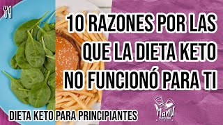 🤯10 RAZONES POR LAS QUE LA DIETA KETO NO FUNCIONO PARA TI  ERRORES DIETA KETO  Manu Echeverri [upl. by Aisyle]