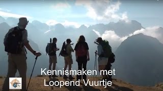 Loopend Vuurtje wandelreizen [upl. by Arrait]