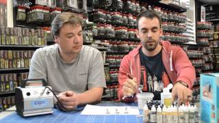 Beginners Guide to Airbrushing WarGame Miniatures with Expo  Part 4 [upl. by Dayir]