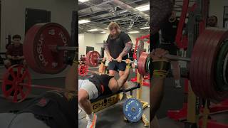 675lbs  October vs December 2023  Julius Maddox  Bench Press [upl. by Cookie391]