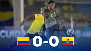 Eliminatorias  Colombia 00 Ecuador  Fecha 12 [upl. by Juliano378]