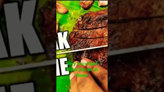 Steak Beef Steak RecipePerfect Beef Steak How to Make Beef Steak at Home [upl. by Frechette55]