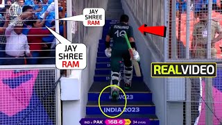 Angry Mohammad Rizwan kicked on stairs India after facing Crowds insulting behaviour in Ind vs Pak [upl. by Dwane]