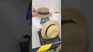 ASMR shredder machine toy crushing satisfying videos satisfying shredder asmr machine hats toy [upl. by Chainey215]