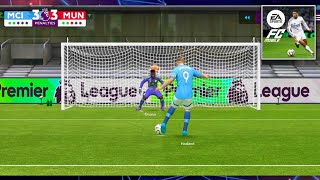 EA SPORTS FC 25 MOBILE FOOTBALL MCI VS MUN PENALTY SHOOTOUT 1440p60 [upl. by Aled159]