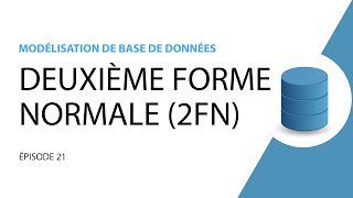 Modélisation de base de données  21  TP1 Deuxième forme normale 2FN [upl. by Rosenstein868]