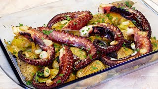 PULPO AL HORNO Receta PORTUGUESA que te dejará sin palabras Polvo à Lagareiro [upl. by Ttevy492]