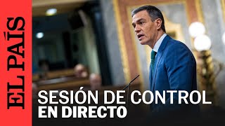 DIRECTO  Comparecencia de Sánchez y sesión de control en el Congreso  EL PAÍS [upl. by Brandy]