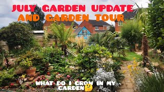 A July tour of my UK Tropical Garden and Mini Golf Course 🌴 new plants and projects 😎🌴 [upl. by Soalokin]