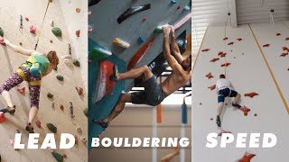 Adam Ondra 2 Lead Bouldering Speed  The Olympic format [upl. by Etteuqaj76]