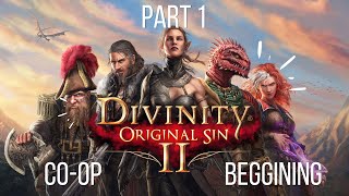 Divinity Original Sin 2 Coop Part 1 Beginning [upl. by Iman]