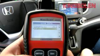 Maxiscan MS509 code reader use method and hardware show [upl. by Nerdna692]