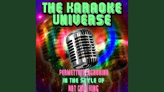 Permettete signorina Karaoke Version In the Style of Nat Cole King [upl. by Kcirevam]