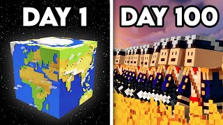 500 Players Colonize Earth in Minecraft [upl. by Byrne]