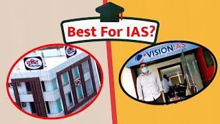 Difference between Drishti IAS and Vision IAS Whos notes amp books better Drishti IAS or vision IAS [upl. by Odlanier]