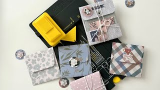 6x6 Paper  DIY Mini Notecard Envelope  Project Ideas  WRMK Gift Bag Punchboard [upl. by Oijile150]