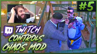 Twitch Controls GTA V Chaos Chat Randomly Mods The Game 5  S02E05 [upl. by Ehgit]